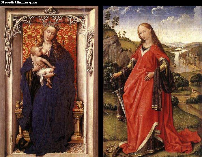 WEYDEN, Rogier van der Diptych